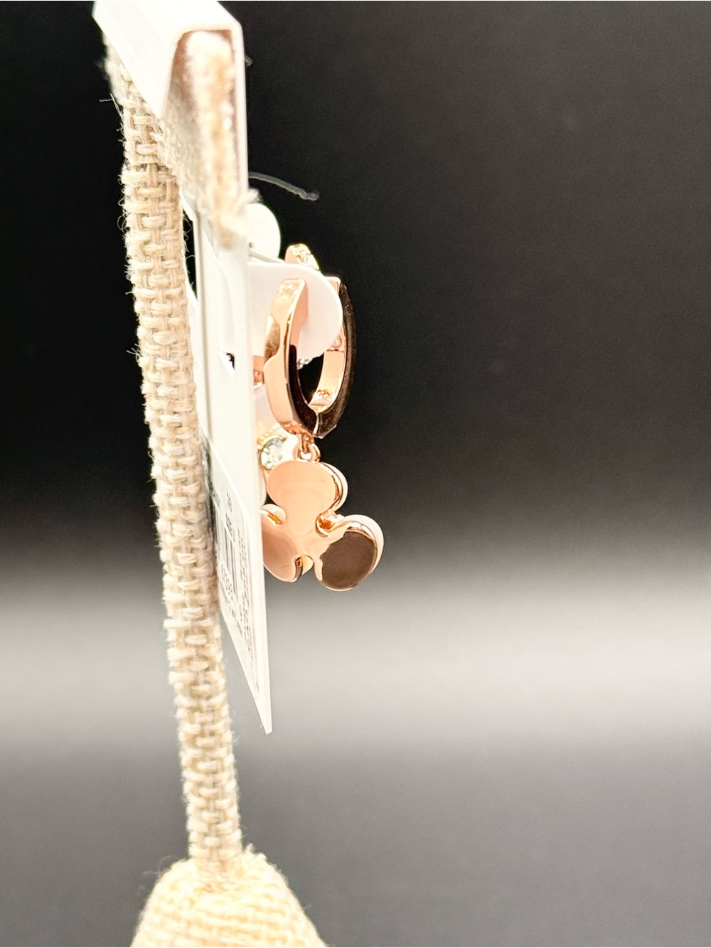 Kate Spade 14k Rose Gold-Plated Pavé & Mother-of-Pearl Flower Drop Earrings - Picture 4 of 7